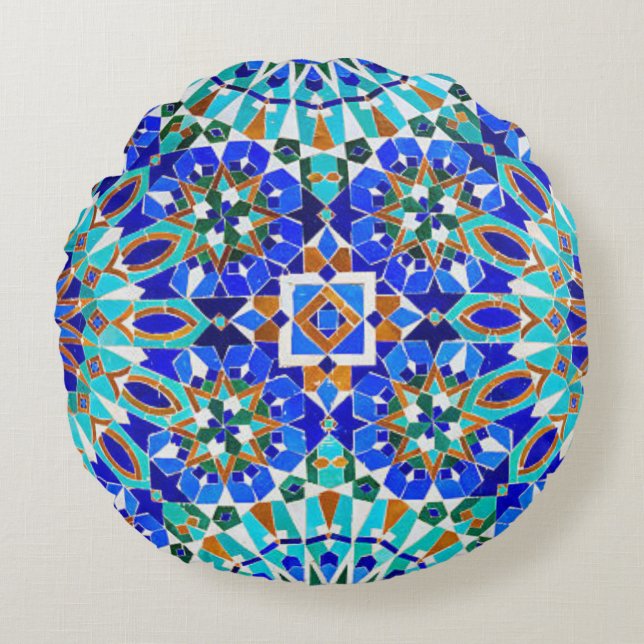 Almofada Redonda Travesseiro redondo 54 (Frente)