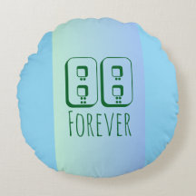 Travesseiro Redondo 88 Forever