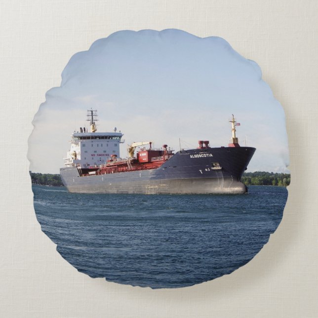 Almofada Redonda Travesseiro redondo Algoscotia (Frente)