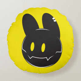 Almofada Redonda Travesseiro Redondo Cartoon Cool Shadow Bunny