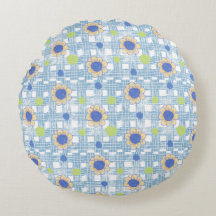 Travesseiro redondo com ventilador