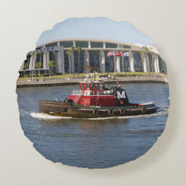 Almofada Redonda Travesseiro redondo Cooper Moran