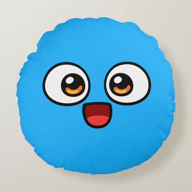 Almofada Redonda Travesseiro redondo da vaia (Frente)