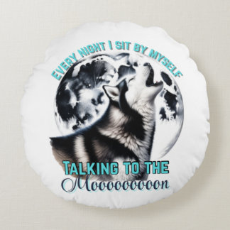 Almofada Redonda Travesseiro redondo de montagem do rouco