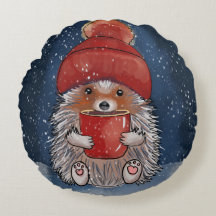 Travesseiro Redondo de Ourico Fofinho