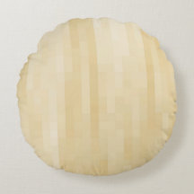 travesseiro redondo de padrão geométrico sutil do 