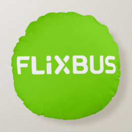 Almofada Redonda Travesseiro redondo Flixbus