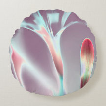 Travesseiro redondo Floral Elegante