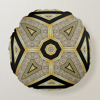 Almofada Redonda Travesseiro Redondo Glam Globo Art Deco