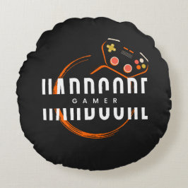 Almofada Redonda Travesseiro Redondo para Jogadores Pesados
