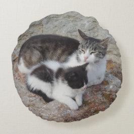 Almofada Redonda Travesseiro redondo para mãe e criança