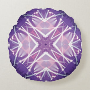 Almofada Redonda Travesseiro Redondo Purple Personalizado Projetado