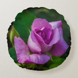 Almofada Redonda Travesseiro Redondo Rosa Mauve