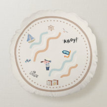 Travesseiro Redondo Sonho do Marinheiro