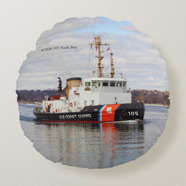 Almofada Redonda Travesseiro redondo WTGB 105 Neah Bay (Frente)