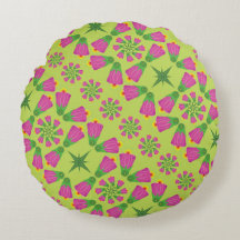 Travesseiro Retro Flor da Bélula Mandalas Verde