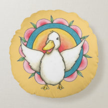 Travesseiro Ronda de Yaneshwari Feliz