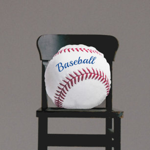 Almofada Redonda Travesseiro Round Baseball