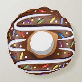 Almofada Redonda Travesseiro Round Doughnut - SRF