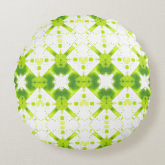Almofada Redonda Travesseiro Verdant Mandala Round Floor
