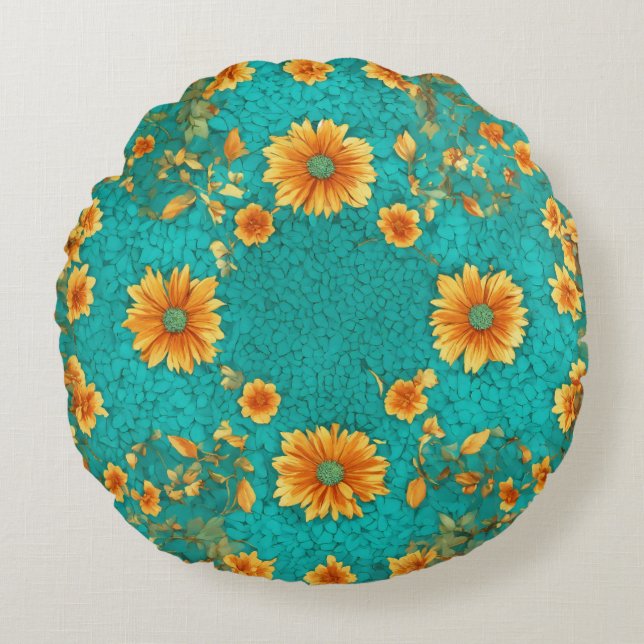 Almofada Redonda Travesseiros de sonhos (Frente)