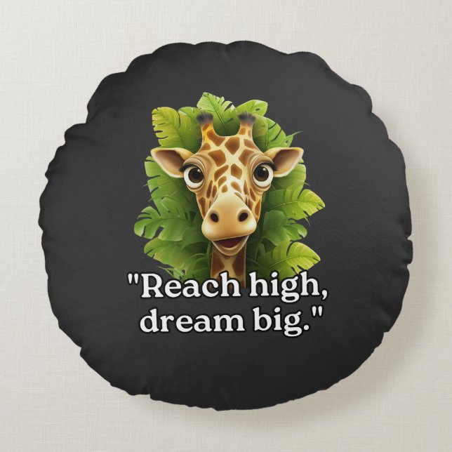 Almofada Redonda Travesseiros decorativos (Frente)