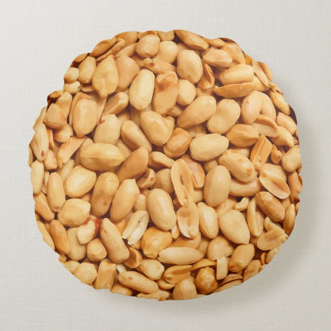 Almofada Redonda Travesseiros Engraçados (Frente)