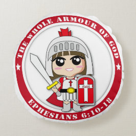 Almofada Redonda Travesseiros redondos da Princesa Ai Ai