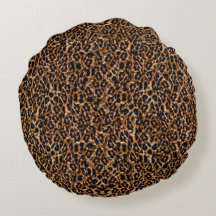 Trendy Brown Exótico Pele Padrão Leopardo