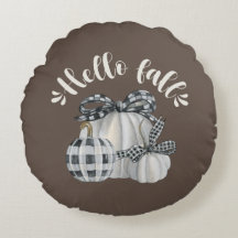 Três Pumpkin Olá Queda