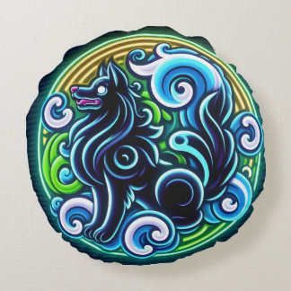 Almofada Redonda Truffet DOG ama a almofada de ondas