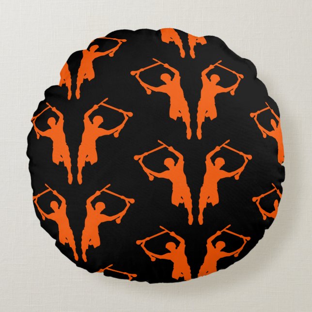 Almofada Redonda Truques de Cavaleiro Sem Patinete Pro (Frente)