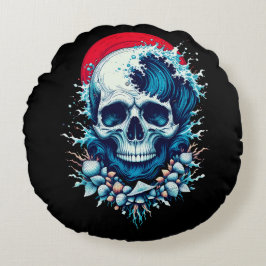 Almofada Redonda Última corrida do surf