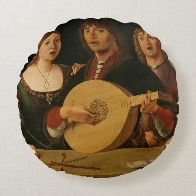 Almofada Redonda Um concerto 2 (Frente)