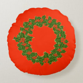 Almofada Redonda Um Natal Muito Feliz