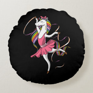 Almofada Redonda Unicorn Ballerina