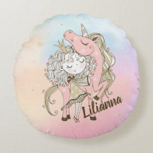 Unicórnio e Rapariga