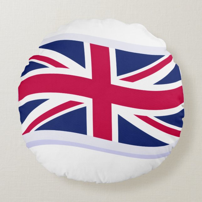 Almofada Redonda Union Jack 41cm (Frente)
