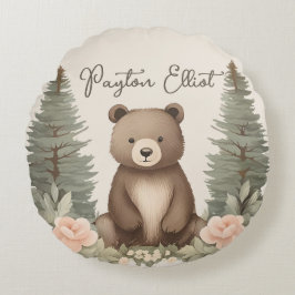 Almofada Redonda Urso Florestal da Madeira