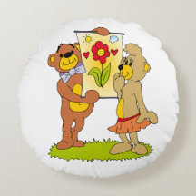 ursos peludos apaixonados