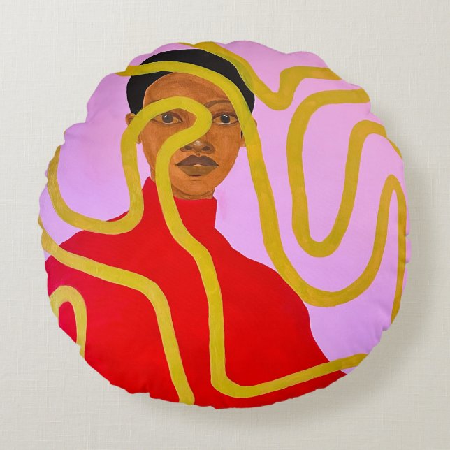 Almofada Redonda Uso nº 1 (Frente)