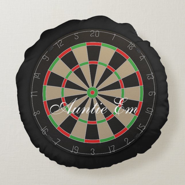 Almofada Redonda Ventiladores 🎯 😍 Dartboard (Verso)