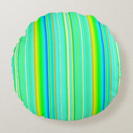 Almofada Redonda Vermelhos brilhantes, com distribuição vertical