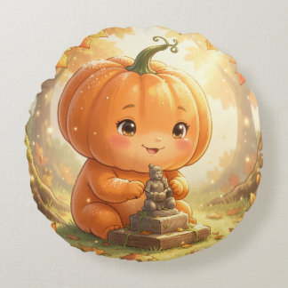 Almofada Redonda 🎃✨ Verzauberte Halloween-Geschichten.12
