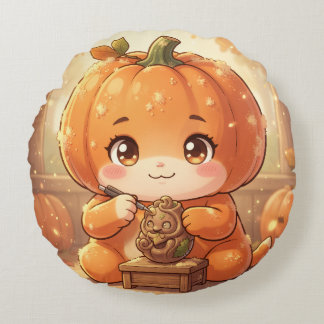 Almofada Redonda 🎃✨ Verzauberte Halloween-Geschichten.13