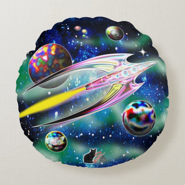 Almofada Redonda Vidro (Frente)