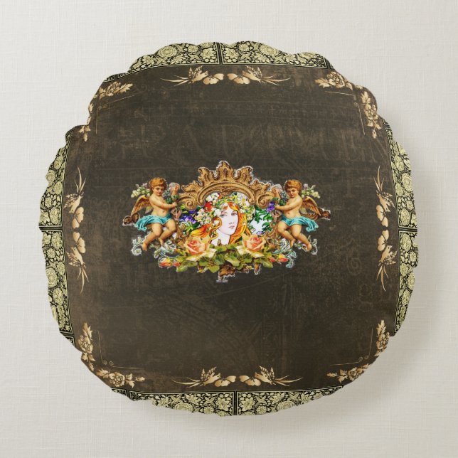 Almofada Redonda Vintage 114 (Frente)