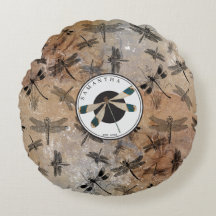 Vintage Dragonfly Entomology Monogramas