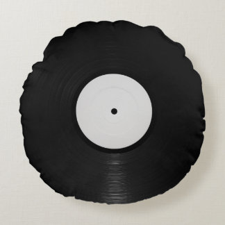 Almofada Redonda Vinyl Record