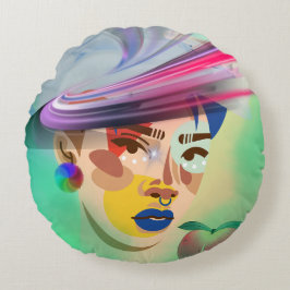 Almofada Redonda Vivid Fusion